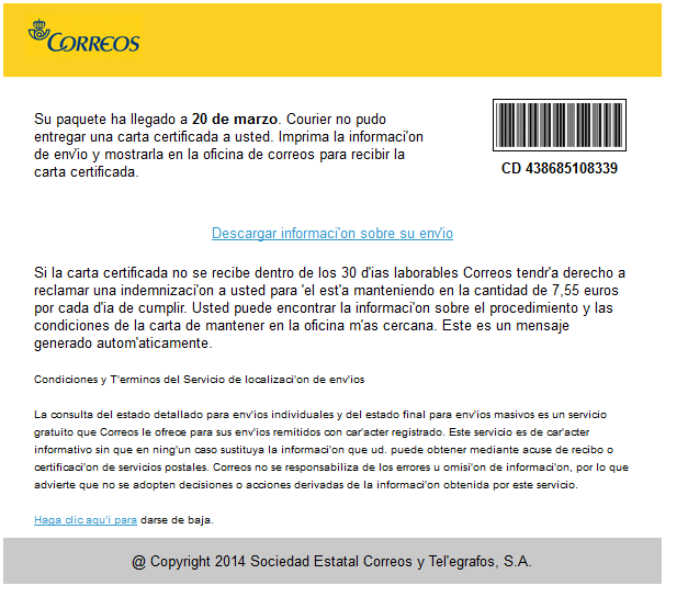 Virus cifrado de archivos