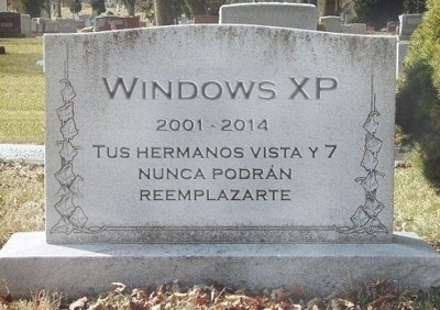 Lápida de Windows XP